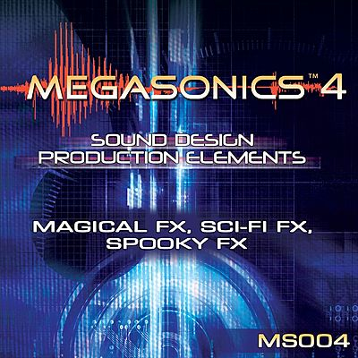 MegaSonics 4: Magical FX, Sci-Fi FX, Spooky FX cover